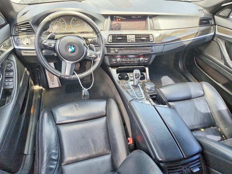 2015 BMW 5er VIN WBA5B1C52FG127875 COPART salvage auction — FRONT END, UT - SALVAGE CERTIFICATE, sold $1,150 on 2026-07-07 (photo 8)
