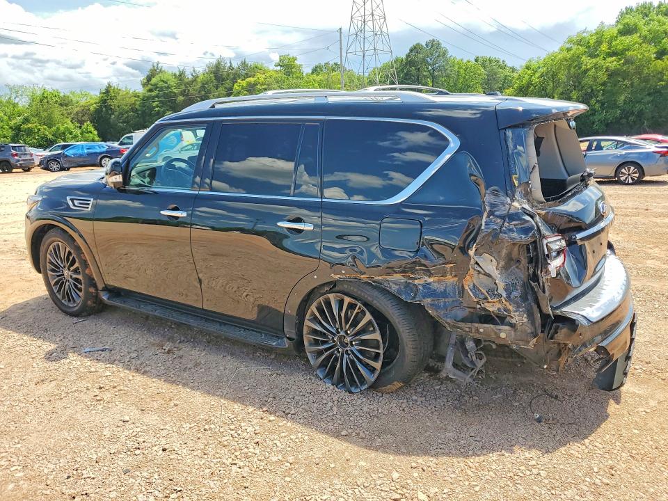 2022 Infiniti Qx80 VIN JN8AZ2AF3N9741405 COPART salvage auction — REAR END, Nc - Salvage Certificate Of Title, sold $14,200 on 2026-07-20 (photo 2)