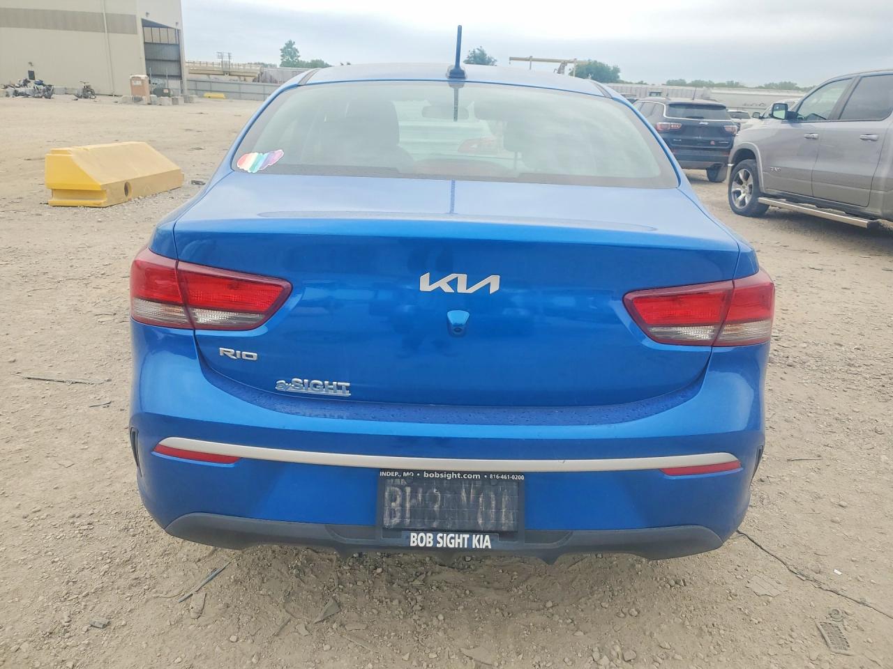 2023 Kia Rio VIN 3KPA24AD0PE626835 COPART salvage auction — Front End, MO - SALVAGE CERTIFICATE OF TITLE, sold $3,150 on 2026-06-25 (photo 6)