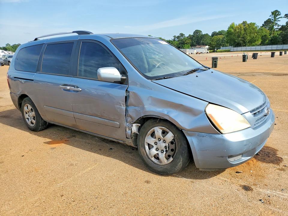 2010 Kia SEDONA VIN KNDMG4C3XA6344945 COPART salvage auction — FRONT END, Tx - Salvage Vehicle Title, sold $1,050 on 2026-07-06 (photo 4)