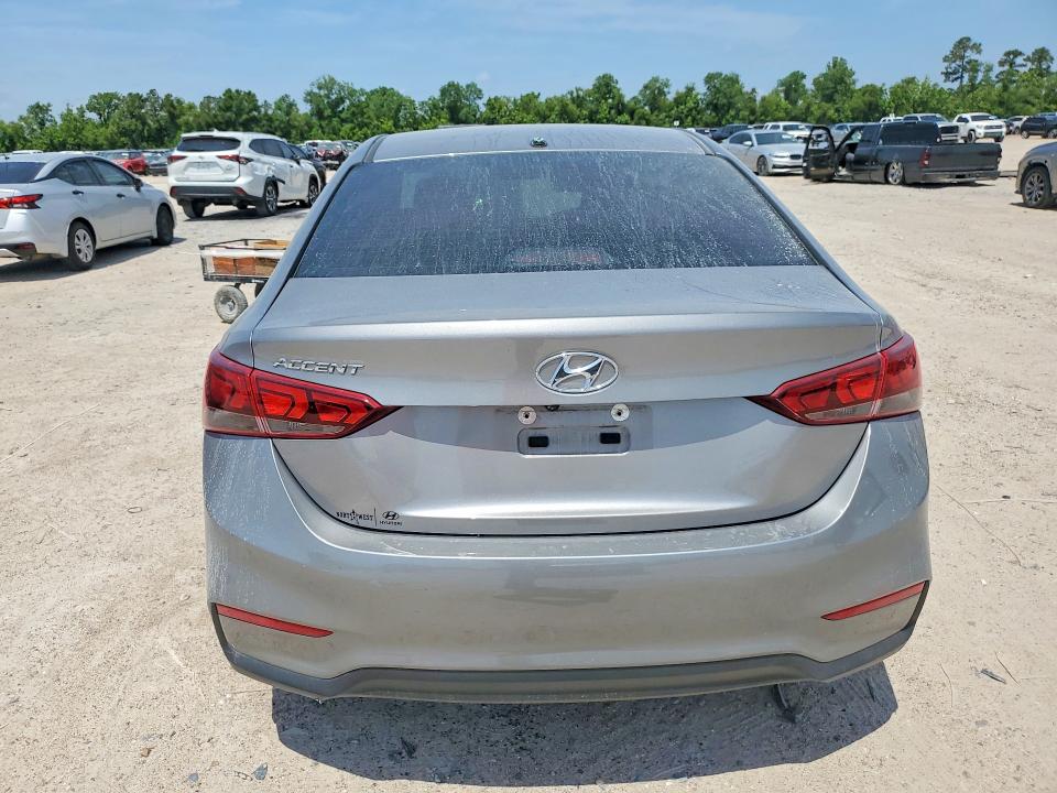 2022 Hyundai Accent VIN 3KPC24A68NE186340 COPART salvage auction — FRONT END, Tx - Salvage Vehicle Title, sold $2,500 on 2026-07-10 (photo 6)