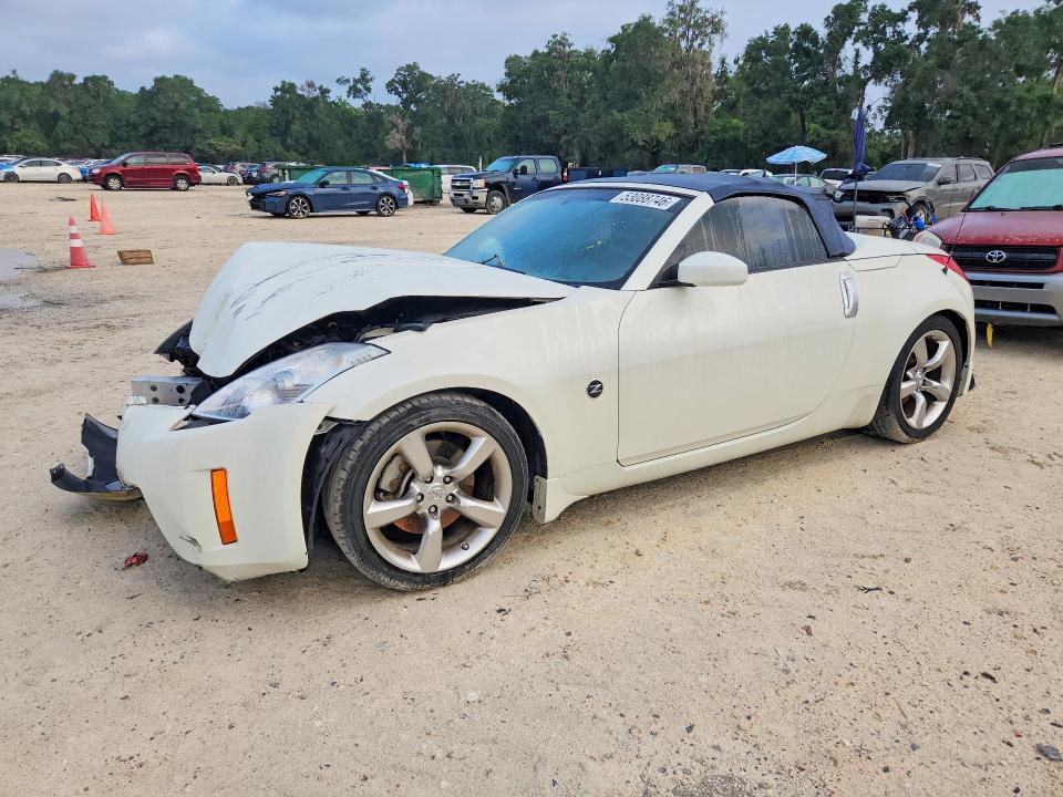 2006 Nissan 350z VIN JN1AZ36A96M455414 COPART salvage auction — FRONT END, Fl - Cert Of Title Slvg Rebuildable, sold $275 on 2026-07-21 (photo 1)