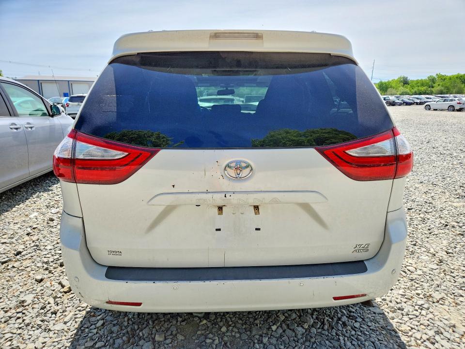 2017 Toyota Sienna VIN 5TDDZ3DC2HS150827 COPART salvage auction — FRONT END, Ma - Cert Of Title-Salvage, sold $2,350 on 2026-07-16 (photo 6)