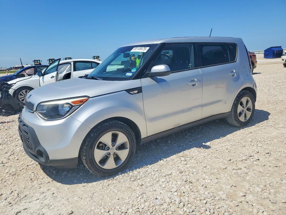 2014 Kia Soul VIN KNDJN2A23E7719176 COPART salvage auction — ALL OVER, Tx - Certificate Of Title, sold $70 on 2026-07-09 (photo 1)