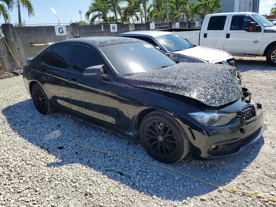 2017 BMW 3er VIN WBA8A9C39HK864326 COPART salvage auction — FRONT END, Fl - Cert Of Title Slvg Rebuildable, sold $1,750 on 2026-07-06 (photo 4)