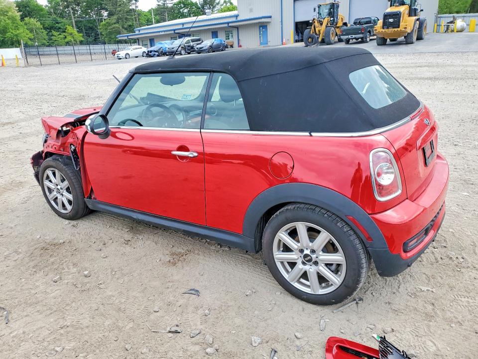 2013 Mini Cooper VIN WMWZP3C58DT550513 COPART salvage auction — FRONT END, Ma - Cert Of Title-Reconstrctd Coll, sold $650 on 2026-07-23 (photo 2)