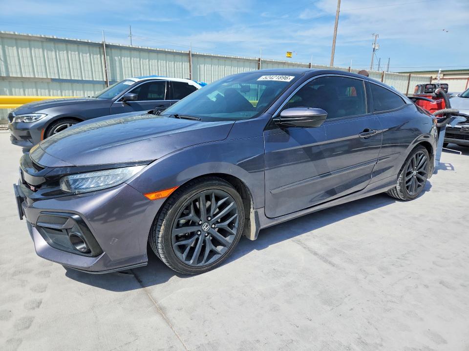 2020 Honda Civic VIN 2HGFC3A5XLH754182 — COPART salvage auction photo