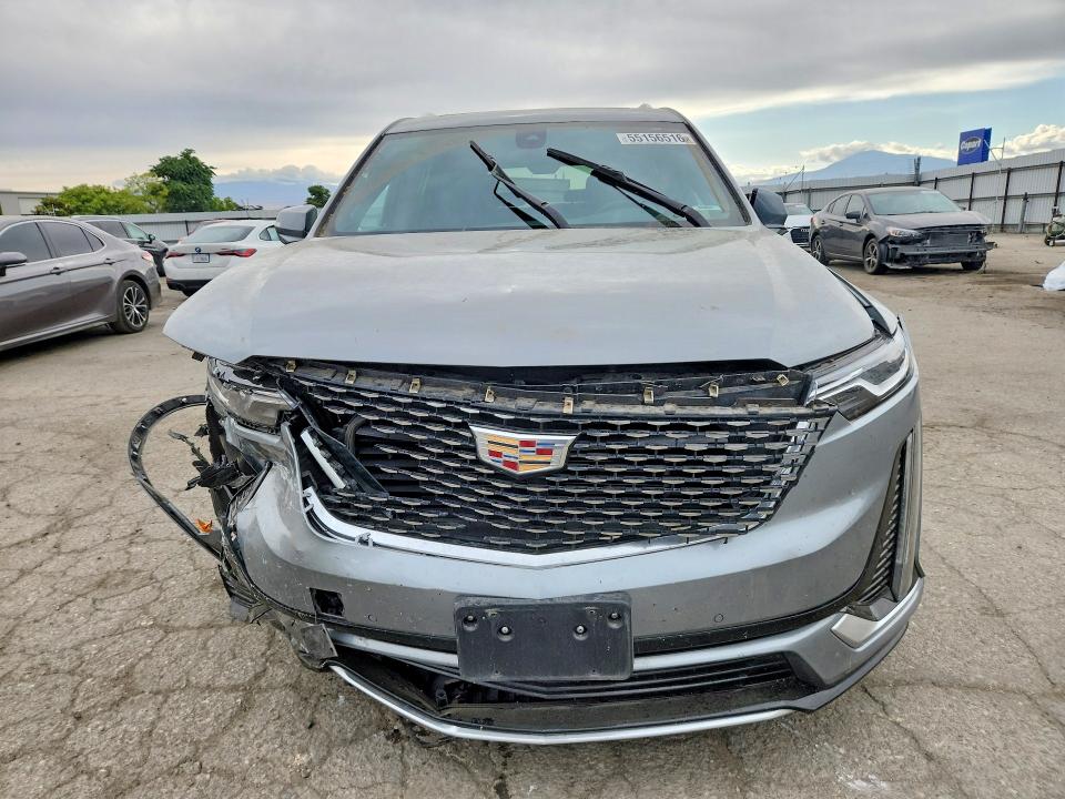 2023 Cadillac Xt6 VIN 1GYKPCRS2PZ171763 COPART salvage auction — FRONT END, Ca - Salvage Certificate, sold $5,600 on 2026-07-17 (photo 5)