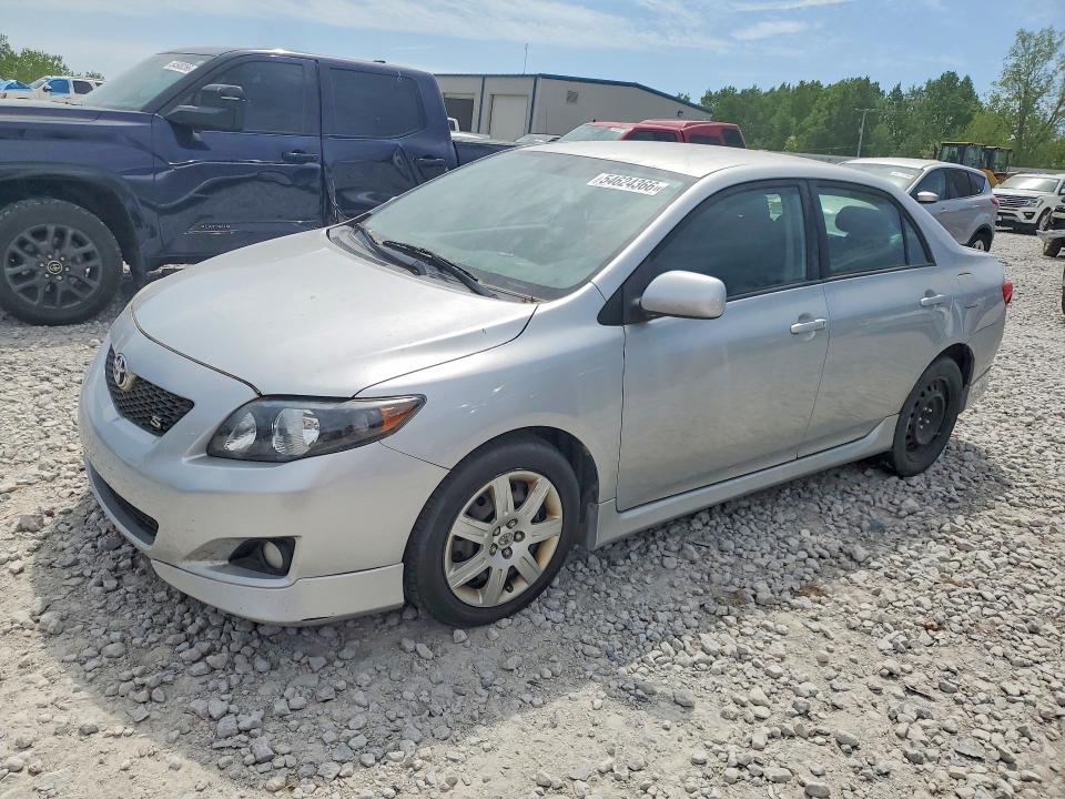 2010 Toyota Corolla VIN 2T1BU4EE7AC199628 — COPART salvage auction photo