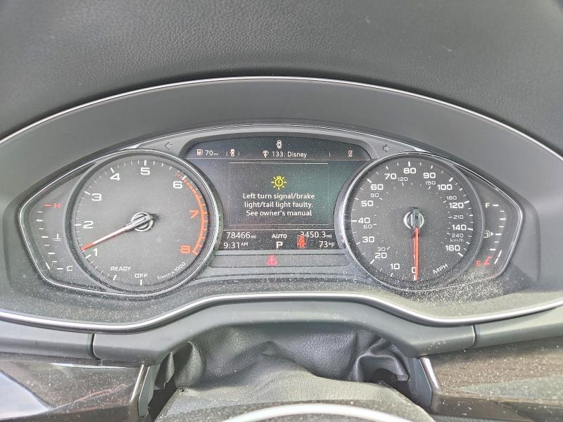 2020 Audi VIN WA1ANAFY5L2013855 COPART salvage auction — REAR END, Il - Salvage Certificate, sold $7,300 on 2026-07-17 (photo 9)