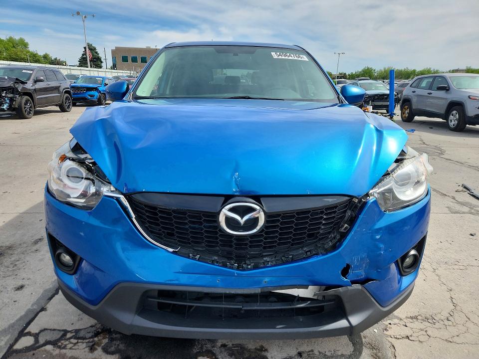2014 Mazda Cx-5 VIN JM3KE4CY8E0310074 COPART salvage auction — FRONT END, Co - Salvage Title, sold $2,600 on 2026-07-22 (photo 5)