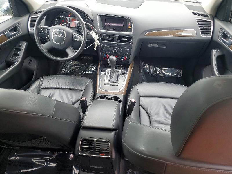 2010 Audi Q5 VIN WA1LKAFP3AA072396 COPART salvage auction — FRONT END, Oh - Certificate Of Title, sold $875 on 2026-07-02 (photo 8)