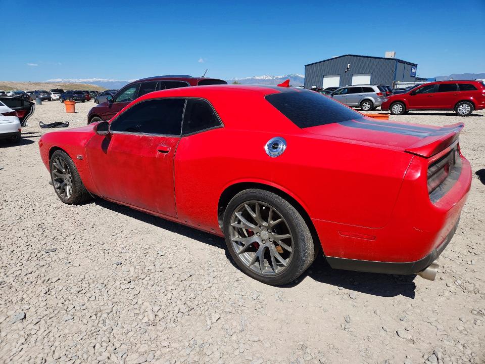 2015 Dodge Challenger VIN 2C3CDZDJ4FH869217 COPART salvage auction — MECHANICAL, Ut - Salvage Certificate, sold $13,950 on 2026-07-02 (photo 2)