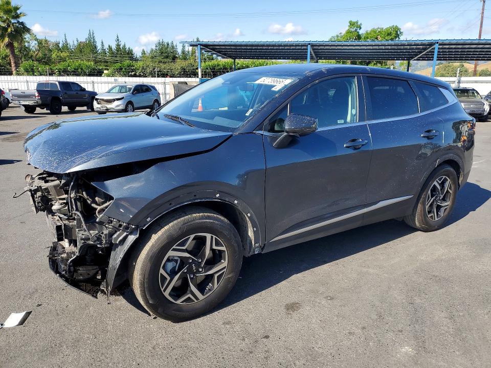 2024 Kia Sportage VIN KNDPU3DF5R7283003 COPART salvage auction — FRONT END, Ca - Salvage Certificate, sold $3,050 on 2026-07-19 (photo 1)