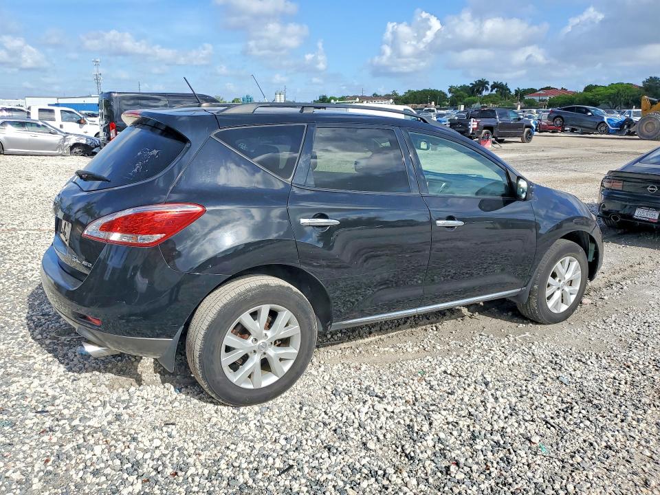 2011 Nissan Murano VIN JN8AZ1MW0BW150726 COPART salvage auction — MINOR DENT/SCRATCHES, FL - CERTIFICATE OF TITLE, sold $800 on 2026-07-02 (photo 3)