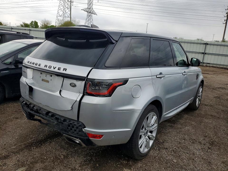 2018 Land rover RANGE ROVER VIN SALWV2SV3JA802398 COPART salvage auction — REAR END, Wv - Salvage Certificate, sold $11,900 on 2026-07-09 (photo 3)