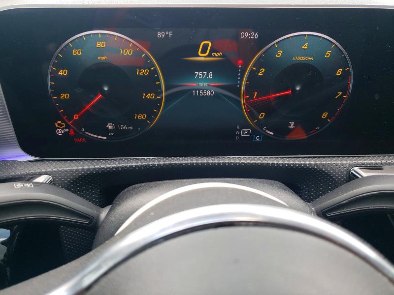 2020 Mercedes-benz Cla-klasse VIN WDD5J4GB5LN072925 COPART salvage auction — MINOR DENT/SCRATCHES, La - Certificate Of Title, sold $7,400 on 2026-07-24 (photo 9)