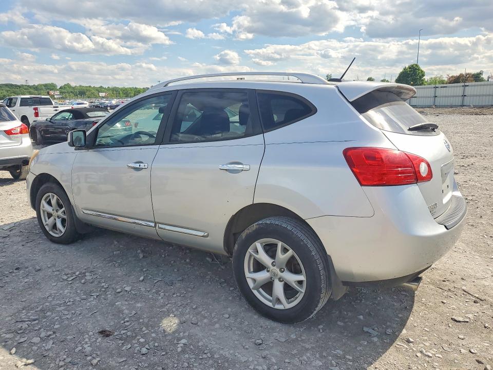 2011 Nissan Rogue VIN JN8AS5MT8BW172572 COPART salvage auction — FRONT END, Il - Salvage Certificate, sold $325 on 2026-07-06 (photo 2)