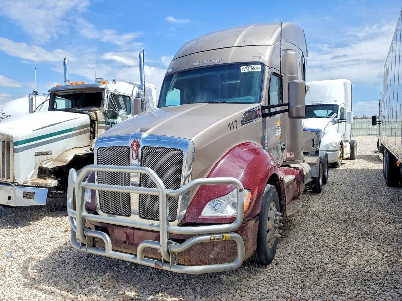 2021 Kenworth T680 VIN 1XKYD49X3MJ452141 COPART salvage auction — SIDE, NE - CERT OF TITLE-SALVAGE, sold $15,300 on 2026-07-09 (photo 2)