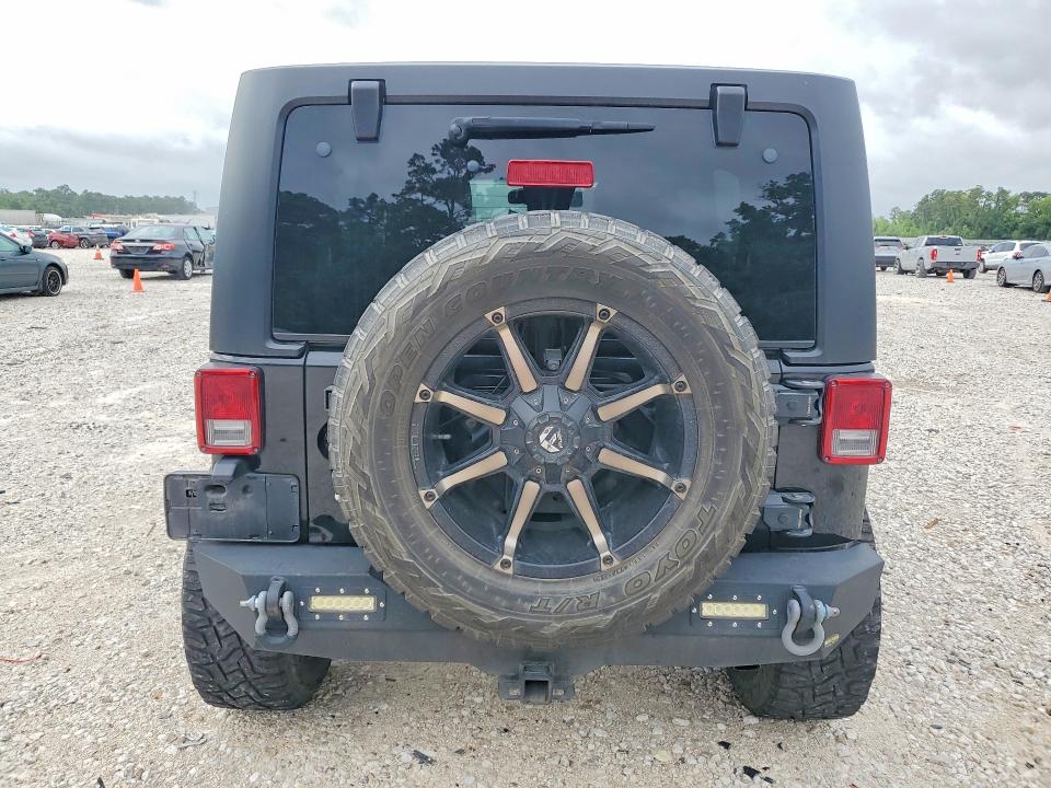 2015 Jeep Wrangler / VIN 1C4HJWFG4FL542491 COPART salvage auction — FRONT END, Tx - Certificate Of Title, sold $600 on 2026-07-10 (photo 6)