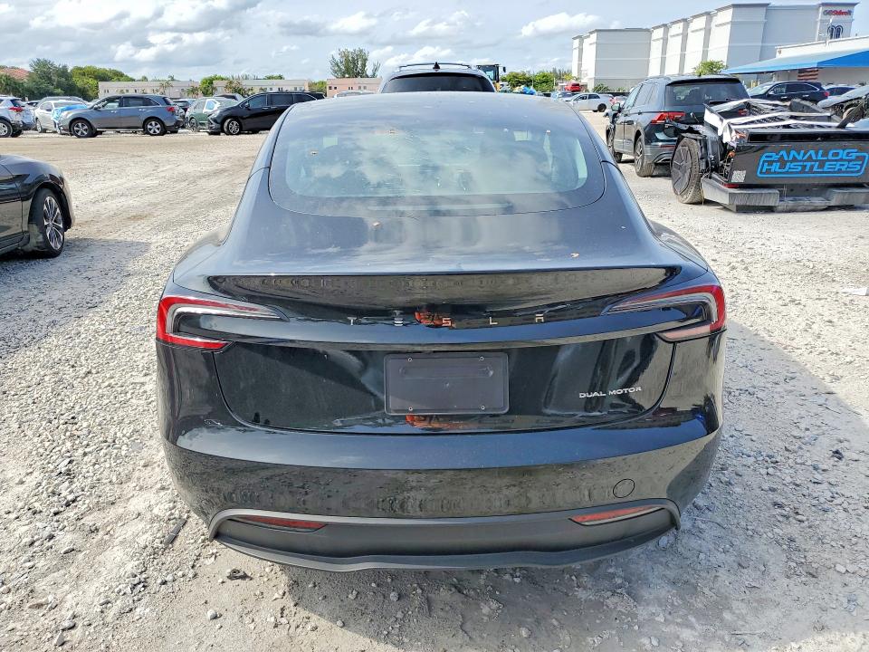 2024 Tesla VIN 5YJ3E1EB2RF739514 COPART salvage auction — FRONT END, Fl - Cert Of Title Slvg Rebuildable, sold $15,400 on 2026-07-10 (photo 6)