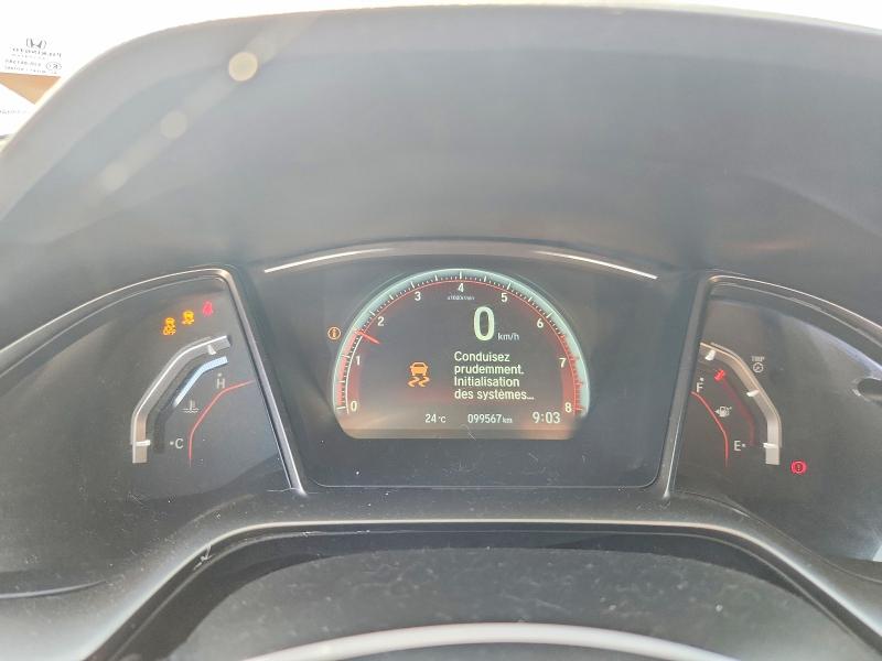 2018 Honda Civic VIN SHHFK7G40JU307644 COPART salvage auction — REAR END, Qc - Gravement Accidente, sold $3,150 on 2026-07-07 (photo 9)