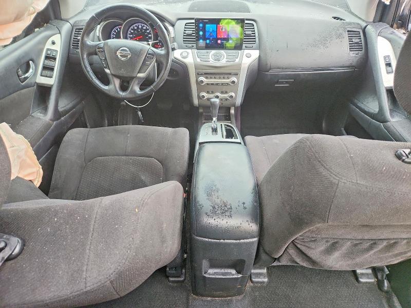 2012 Nissan Murano VIN JN8AZ1MU0CW112039 COPART salvage auction — ALL OVER, TN - SALVAGE CERTIFICATE (P), sold $425 on 2026-07-16 (photo 8)