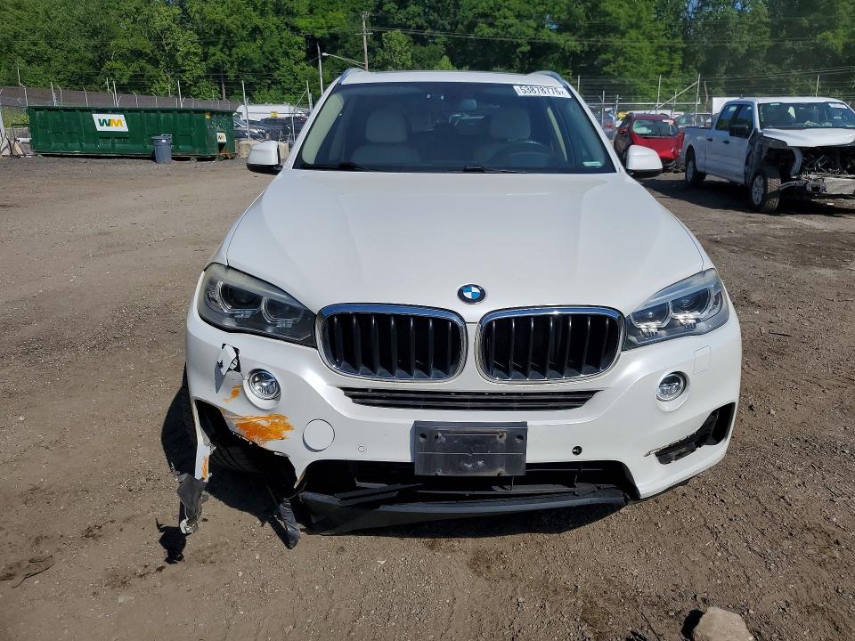 2016 BMW X5 VIN 5UXKR0C51G0P21023 COPART salvage auction — FRONT END, Md - Cert Of Salvage > 75% Damage, sold $4,300 on 2026-07-07 (photo 5)