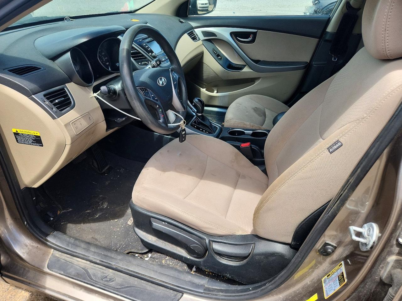 2014 Hyundai Elantra VIN 5NPDH4AE9EH530344 COPART salvage auction — Normal Wear, NY - CERTIFICATE OF TITLE, sold $725 on 2026-07-09 (photo 7)
