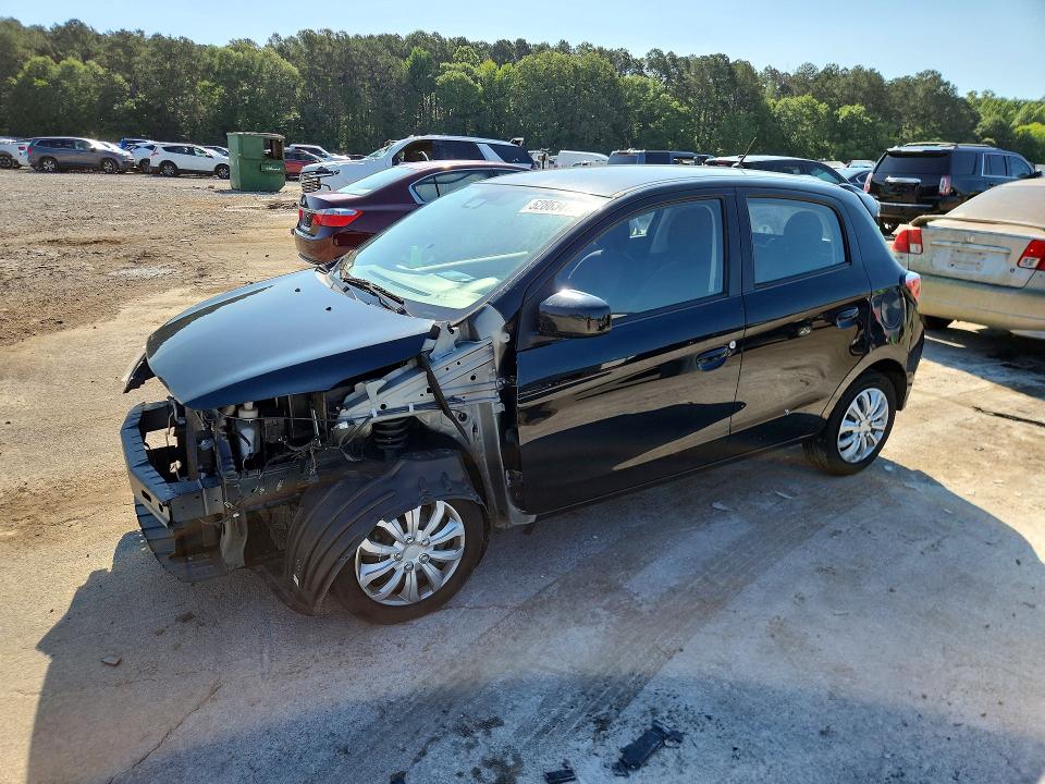 2021 Mitsubishi Mirage VIN ML32AUHJ7MH010576 — COPART salvage auction photo