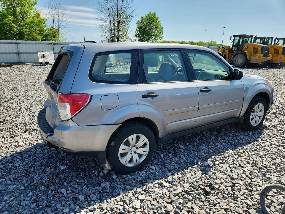 2009 Subaru Forester VIN JF2SH61669G722800 COPART salvage auction — REAR END, Wi - Junked Vehicle Bill Of Sale, sold $225 on 2026-07-13 (photo 3)