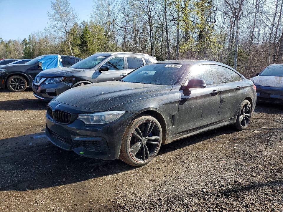 2015 BMW 4er VIN WBA4B3C57FD669613 COPART salvage auction — SIDE, On - Permit No Brand - Unfit, sold $4,000 on 2026-07-14 (photo 1)