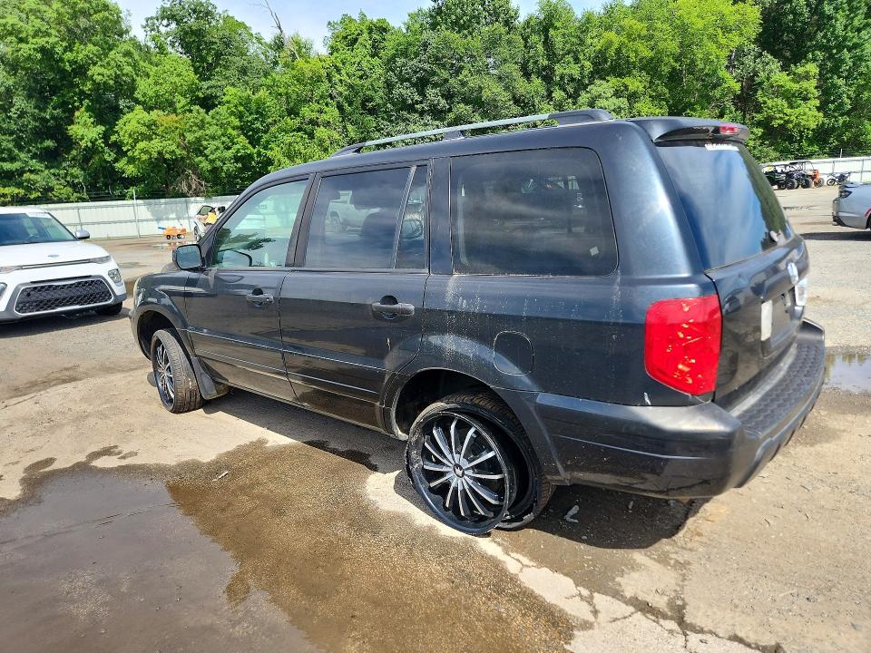 2003 Honda Pilot VIN 2HKYF18623H521681 COPART salvage auction — MINOR DENT/SCRATCHES, La - Certificate Of Title, sold $275 on 2026-07-02 (photo 2)