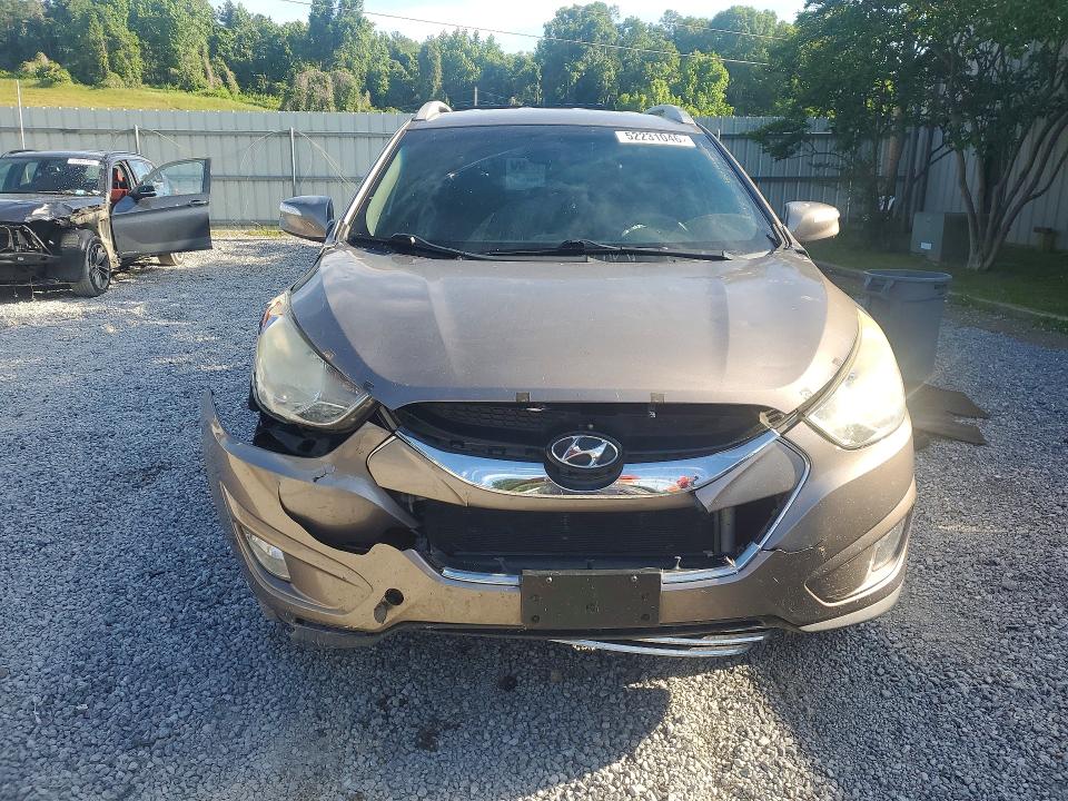 2013 Hyundai Tucson VIN KM8JU3AC8DU559860 COPART salvage auction — FRONT END, Ms - Cert Of Title-Salvaged, sold $1,850 on 2026-07-15 (photo 5)