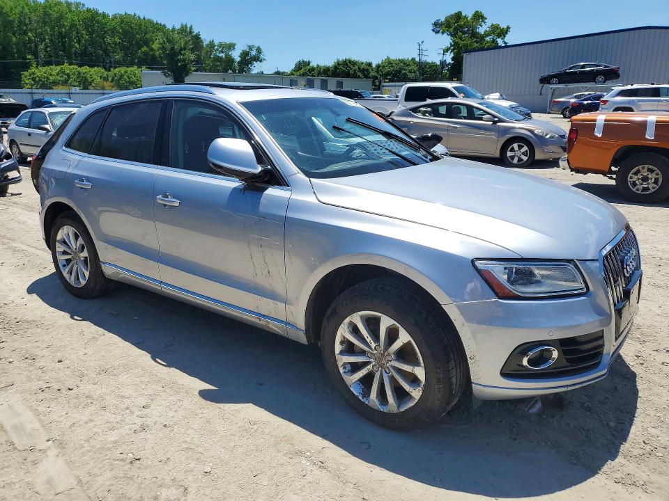 2016 Audi Q5 VIN WA1L2AFP7GA012632 COPART salvage auction — WATER/FLOOD, Nc - Salvage Certificate Of Title, sold $100 on 2026-07-28 (photo 4)