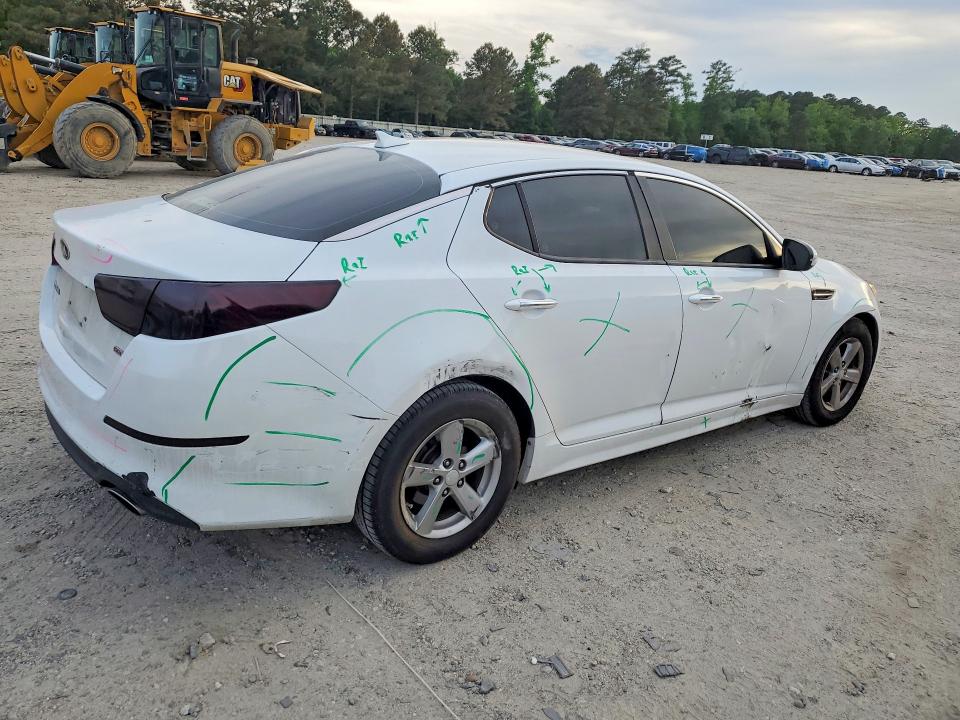 2015 Kia VIN 5XXGM4A77FG446272 COPART salvage auction — SIDE, Va - Certificate Of Title, sold $675 on 2026-07-14 (photo 3)