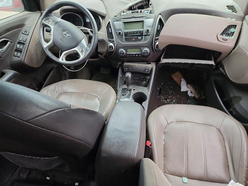 2010 Hyundai Tucson VIN KM8JU3AC2AU101064 COPART salvage auction — SIDE, KS - CERT OF TITLE-SALVAGE, sold $500 on 2026-07-22 (photo 8)