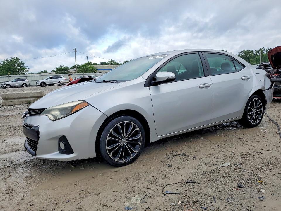 2015 Toyota Corolla VIN 5YFBURHE8FP229266 COPART salvage auction — REAR END, KY - BILL OF SALE/PART ONLY/NO TITL, sold $125 on 2026-07-30 (photo 1)