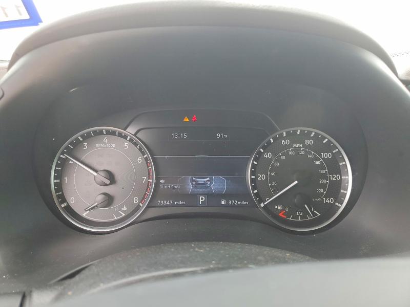 2022 Nissan VIN JN8AY2DAXN9391113 COPART salvage auction — FRONT END, Tx - Salvage Vehicle Title, sold $18,200 on 2026-07-30 (photo 9)