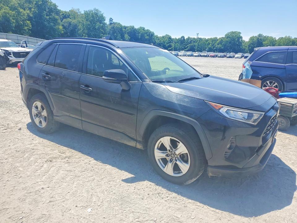 2019 Toyota VIN JTMP1RFV7KJ005227 COPART salvage auction — REAR END, Nc - Salvage Certificate Of Title, sold $250 on 2026-07-29 (photo 4)