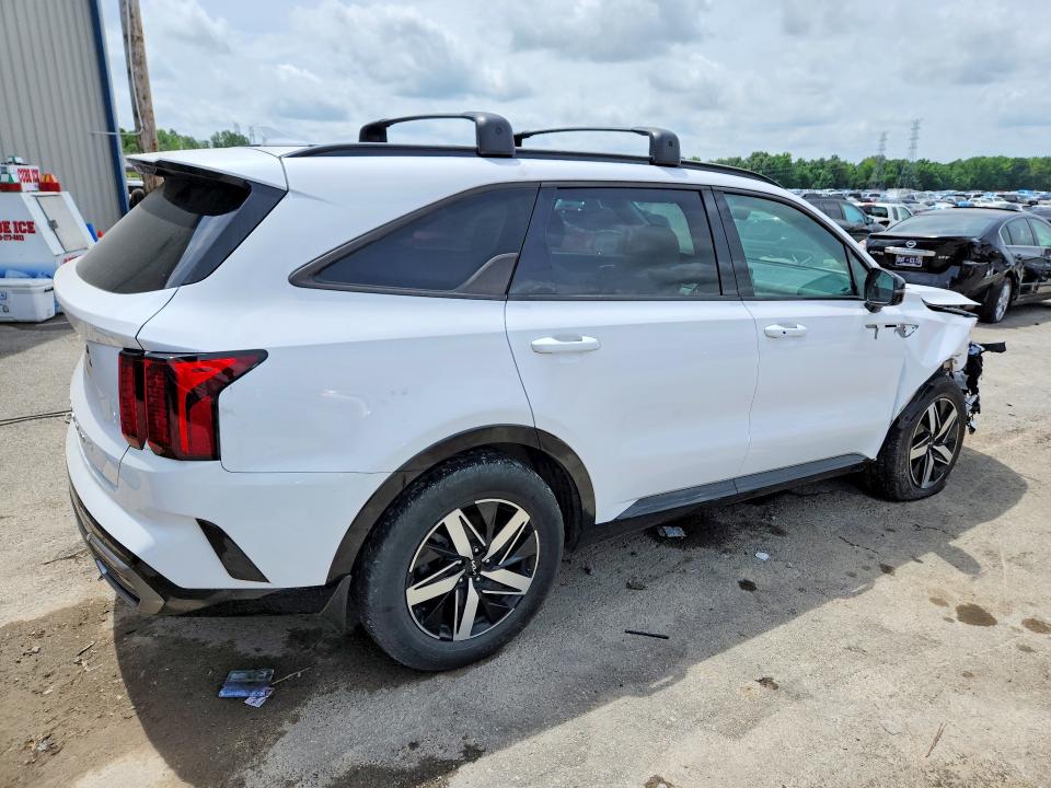 2022 Kia Sorento VIN 5XYRH4LF1NG145265 COPART salvage auction — FRONT END, Tn - Salvage Certificate, sold $9,800 on 2026-07-07 (photo 3)