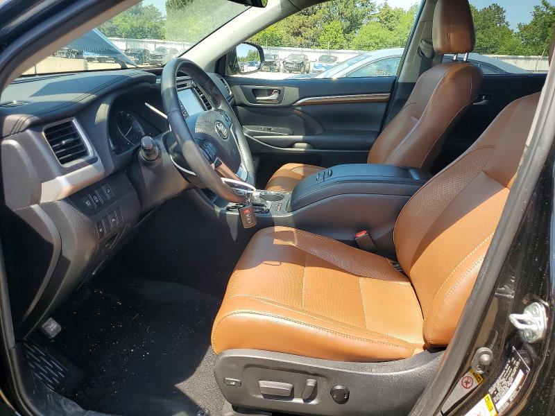 2019 Toyota VIN 5TDDZRFH9KS733558 COPART salvage auction — FRONT END, Il - Salvage Certificate, sold $3,850 on 2026-07-28 (photo 7)