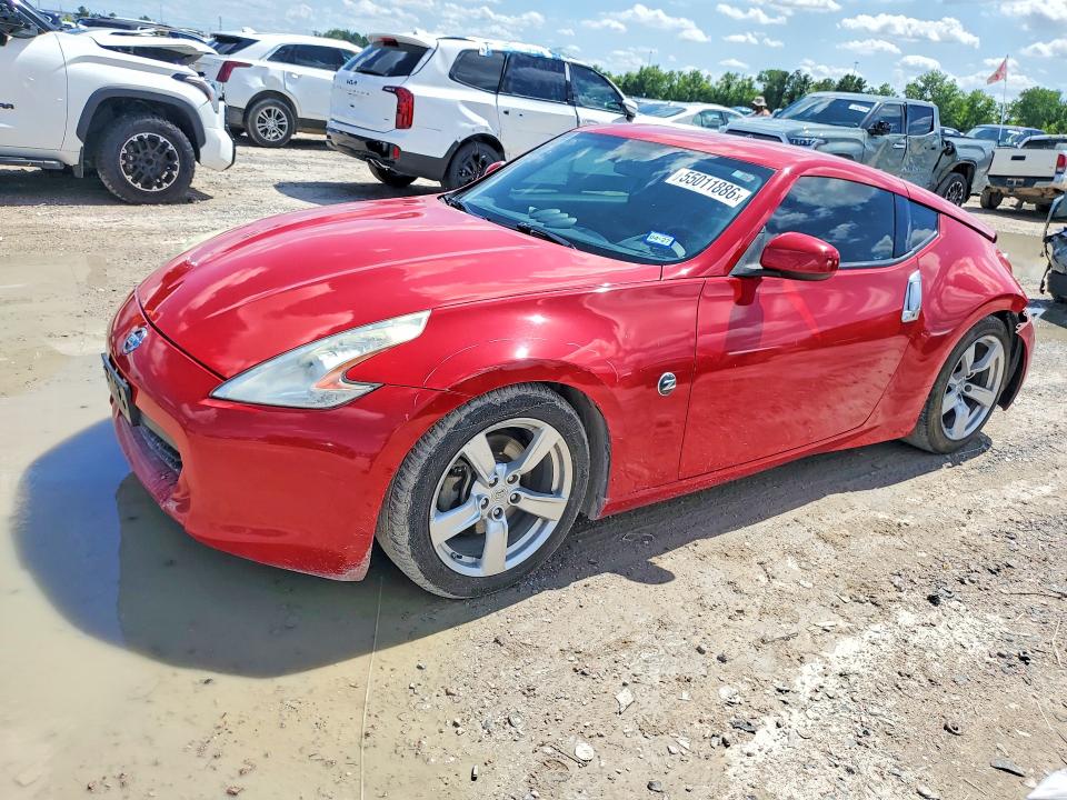 2011 Nissan 370z VIN JN1AZ4EH1BM555375 COPART salvage auction — REAR END, Tx - Salvage Vehicle Title, sold $4,300 on 2026-07-07 (photo 1)