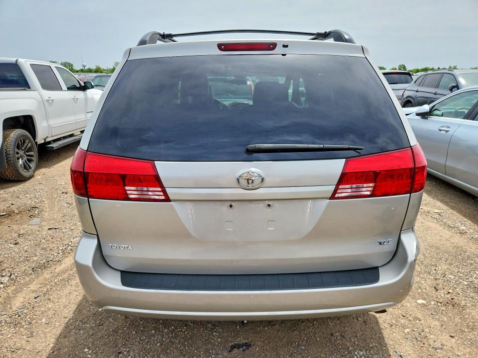 2005 Toyota Sienna VIN 5TDZA22C55S234257 COPART salvage auction — REAR END, Il - Salvage Certificate, sold $800 on 2026-07-21 (photo 6)