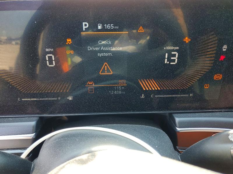 2025 Kia VIN KNAG64J78S5356358 COPART salvage auction — FRONT END, Tx - Salvage Vehicle Title, sold $6,900 on 2026-07-24 (photo 9)