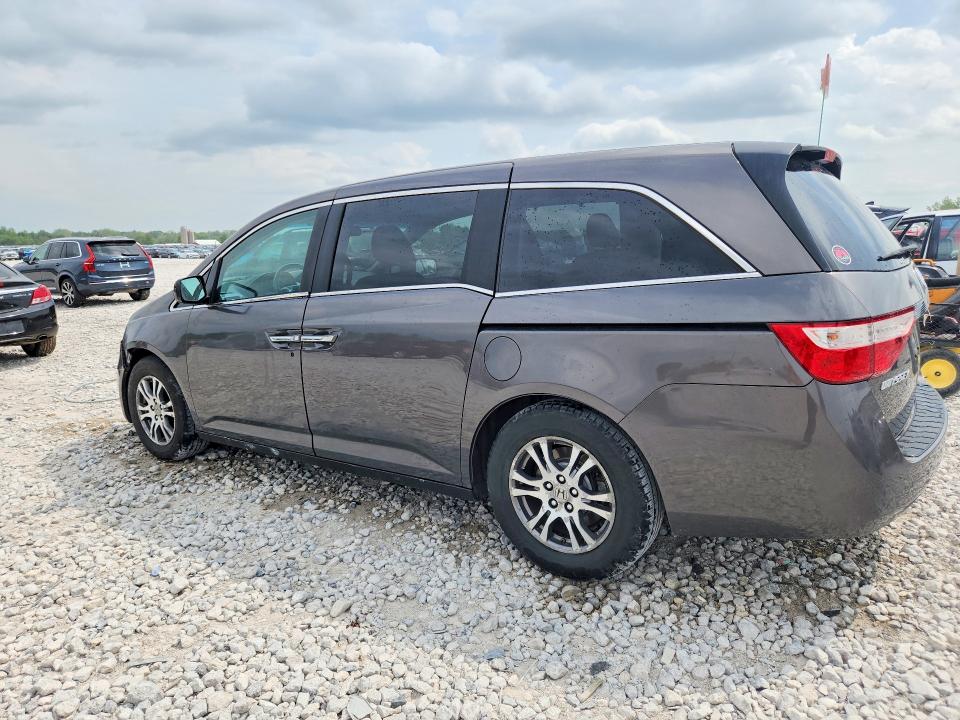 2011 Honda Odyssey VIN 5FNRL5H64BB088687 COPART salvage auction — FRONT END, Mi - Certificate Of Title, sold $1,250 on 2026-07-02 (photo 2)