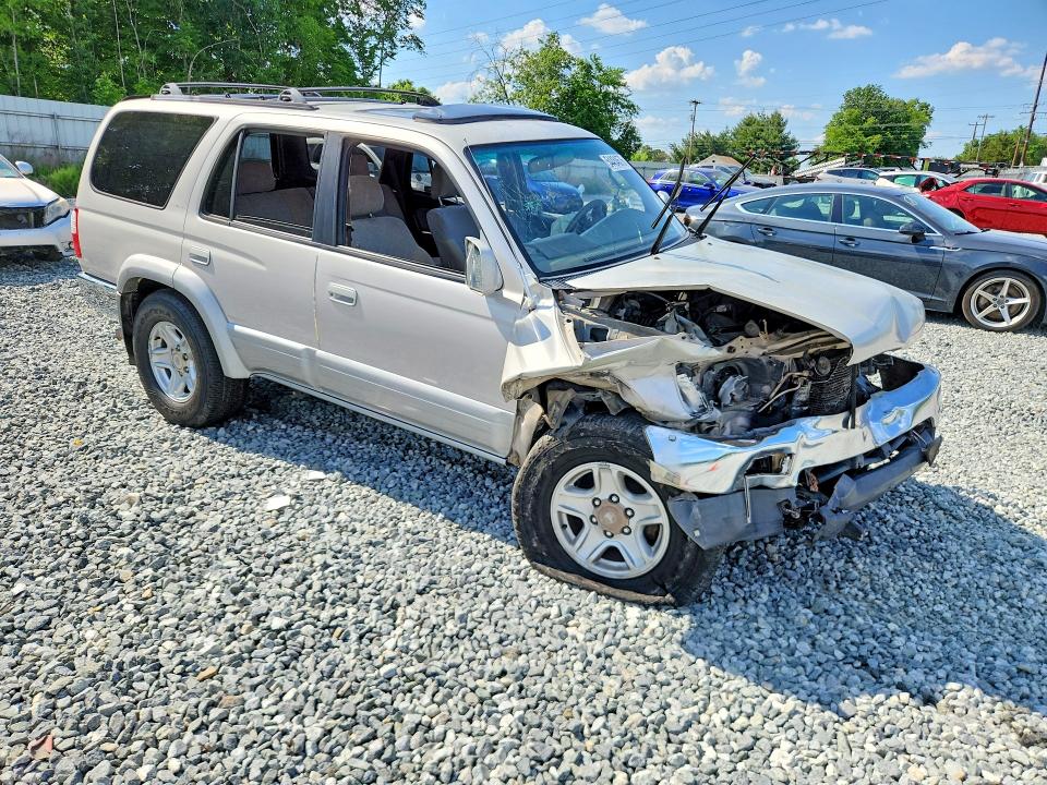 1998 Toyota 4runner VIN JT3GN87R2W0070275 COPART salvage auction — FRONT END, Nc - Salvage Certificate Of Title, sold $350 on 2026-07-08 (photo 4)