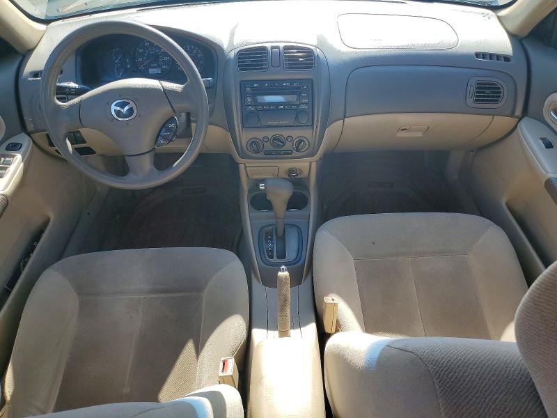 2003 Mazda Protege VIN JM1BJ225430177455 COPART salvage auction — FRONT END, OR - SALVAGE TITLE CERTIFICATE, sold $150 on 2026-07-06 (photo 8)