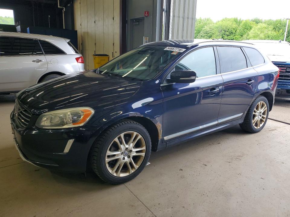2016 Volvo Xc60 VIN YV4612RK7G2839579 COPART salvage auction — FRONT END, Vt - Certificate Of Title, sold $2,450 on 2026-07-30 (photo 1)