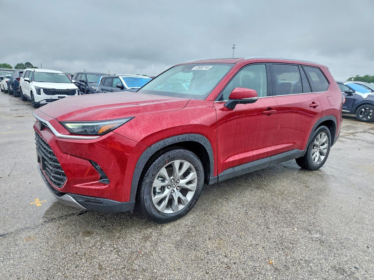 2026 Toyota Highlander VIN 5TDAAAB5XTS120969 COPART salvage auction — Hail, Sc - Salvage Title, sold $32,750 on 2026-07-08 (photo 1)